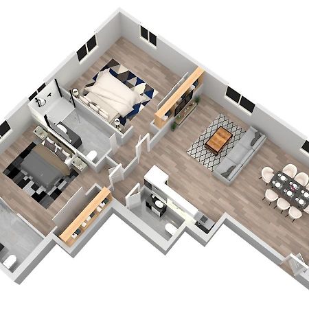 Superbe, T3 Spacieux 78 M2, Neuf, Parking, Balcon Gerde Exterior foto